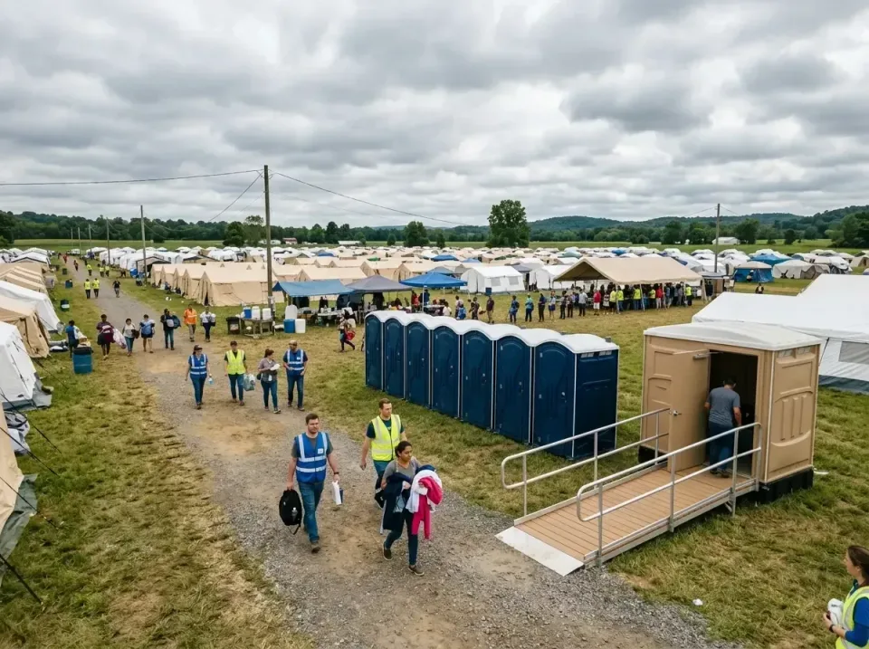 disaster-relief-camp-restrooms-010 — frequently asked questions, Dumpster & Portable Bathrooms Rental in Corunna, MI